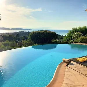 Villa 4-star Private With Heated Pool And Panoramic Sea View At Gulf De Saint Tropez Cavalaire-sur-Mer
